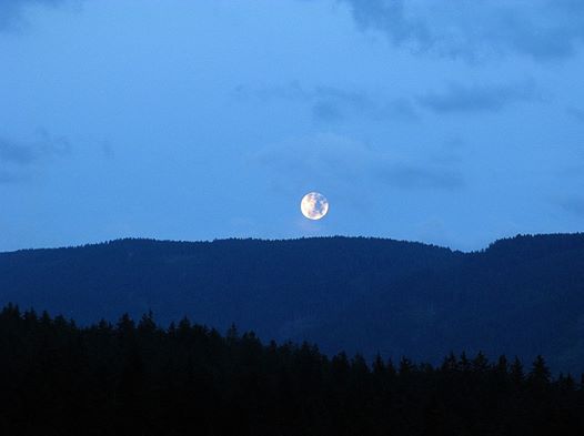 Notte sulle montagne- foto Claudine, pagina fb T.Terzani